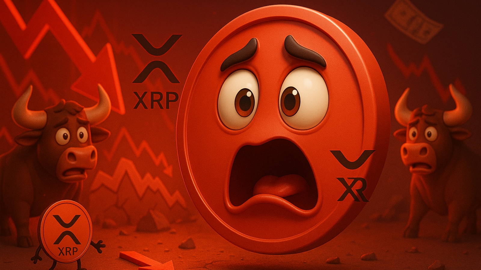 XRP em choque Queda de US$ 610 milhões assusta o mercado – E agora, Touros