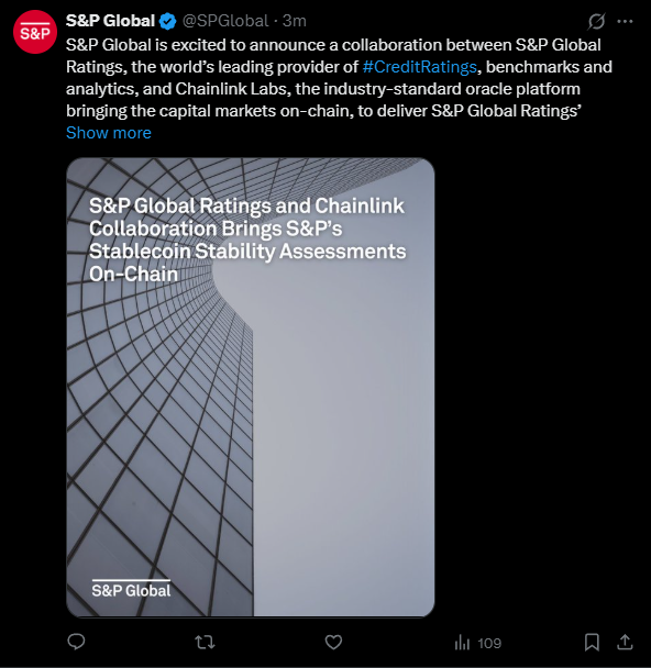 S&P Global vai ‘dar nota’ às stablecoins — e o futuro do DeFi pode depender disso