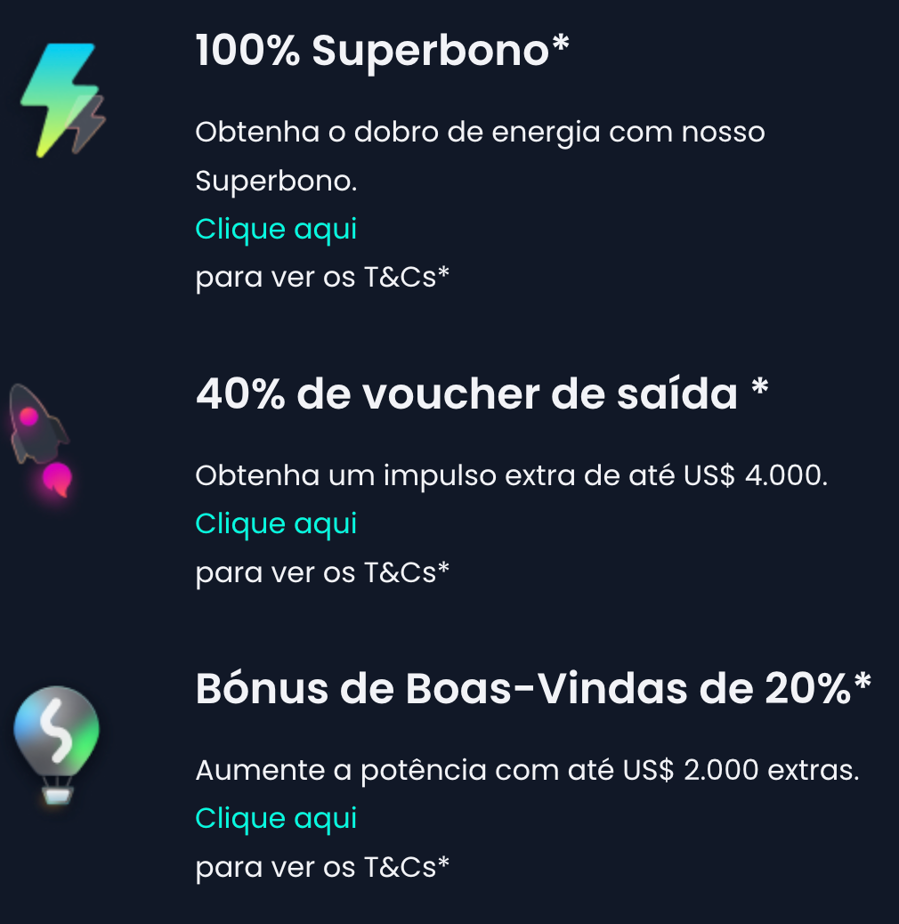 Bônus T4Trade