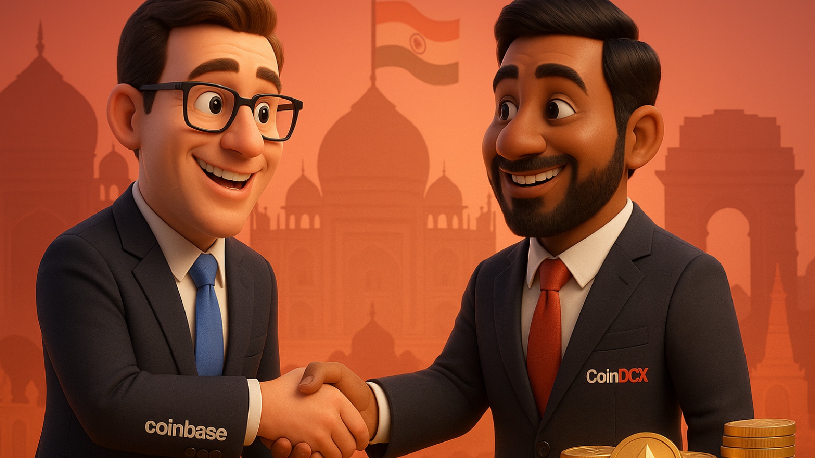 CoinDCX cresce na Índia e atrai investimento milionário da Coinbase