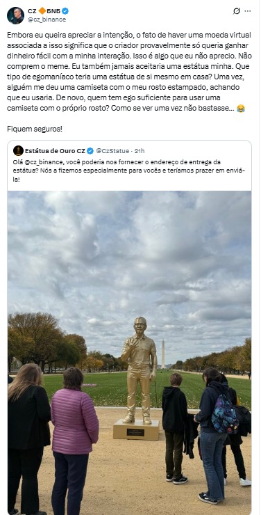 Twitter CZ BNB