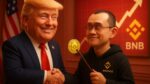 BNB sobe 5% após Trump perdoar fundador da Binance CZ