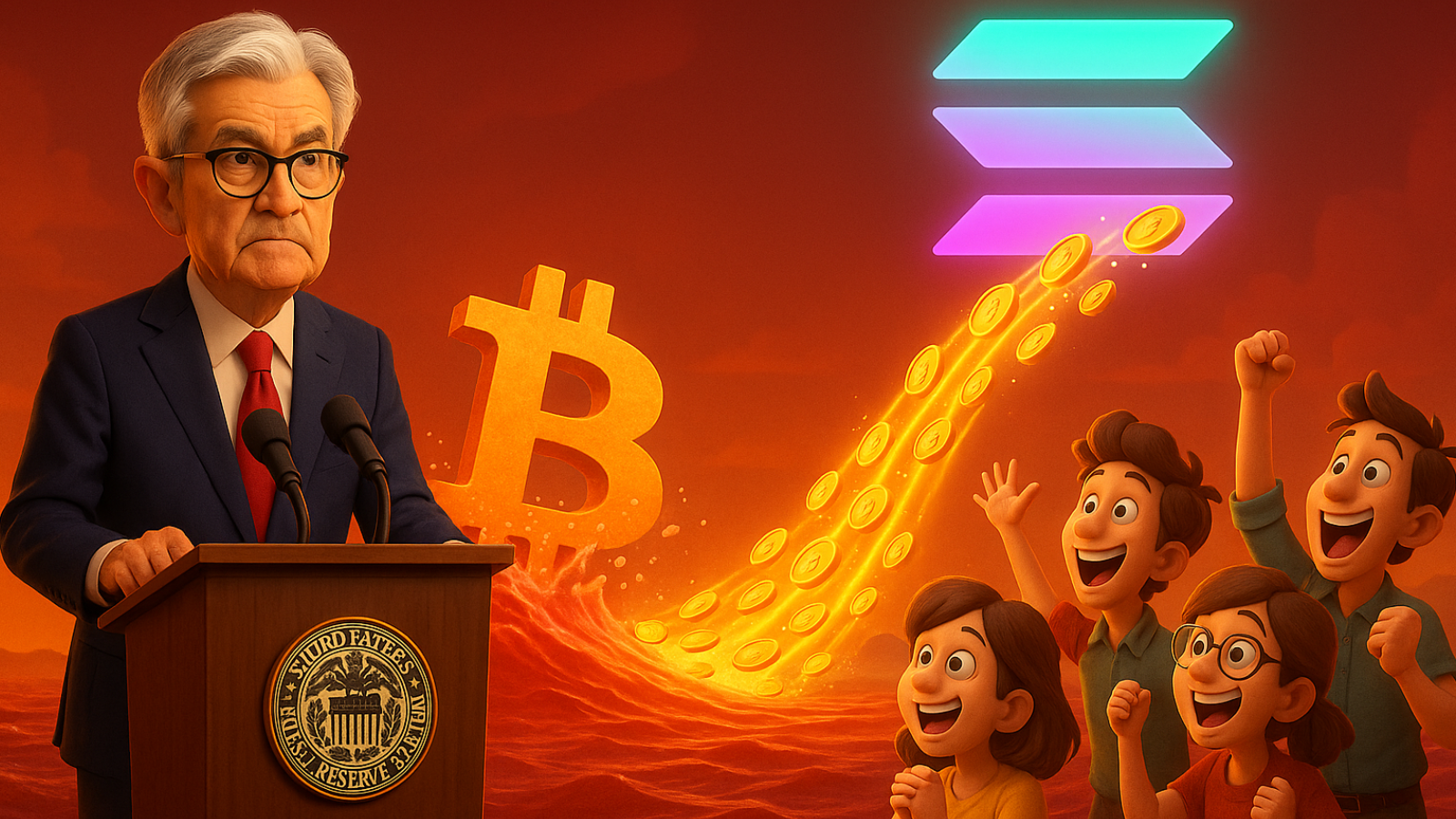 US$ 360 milhões deixaram o mercado cripto... e quase tudo foi parar em Solana