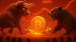 Bitcoin entre touros e ursos: Sinais que podem definir o mercado em 2025