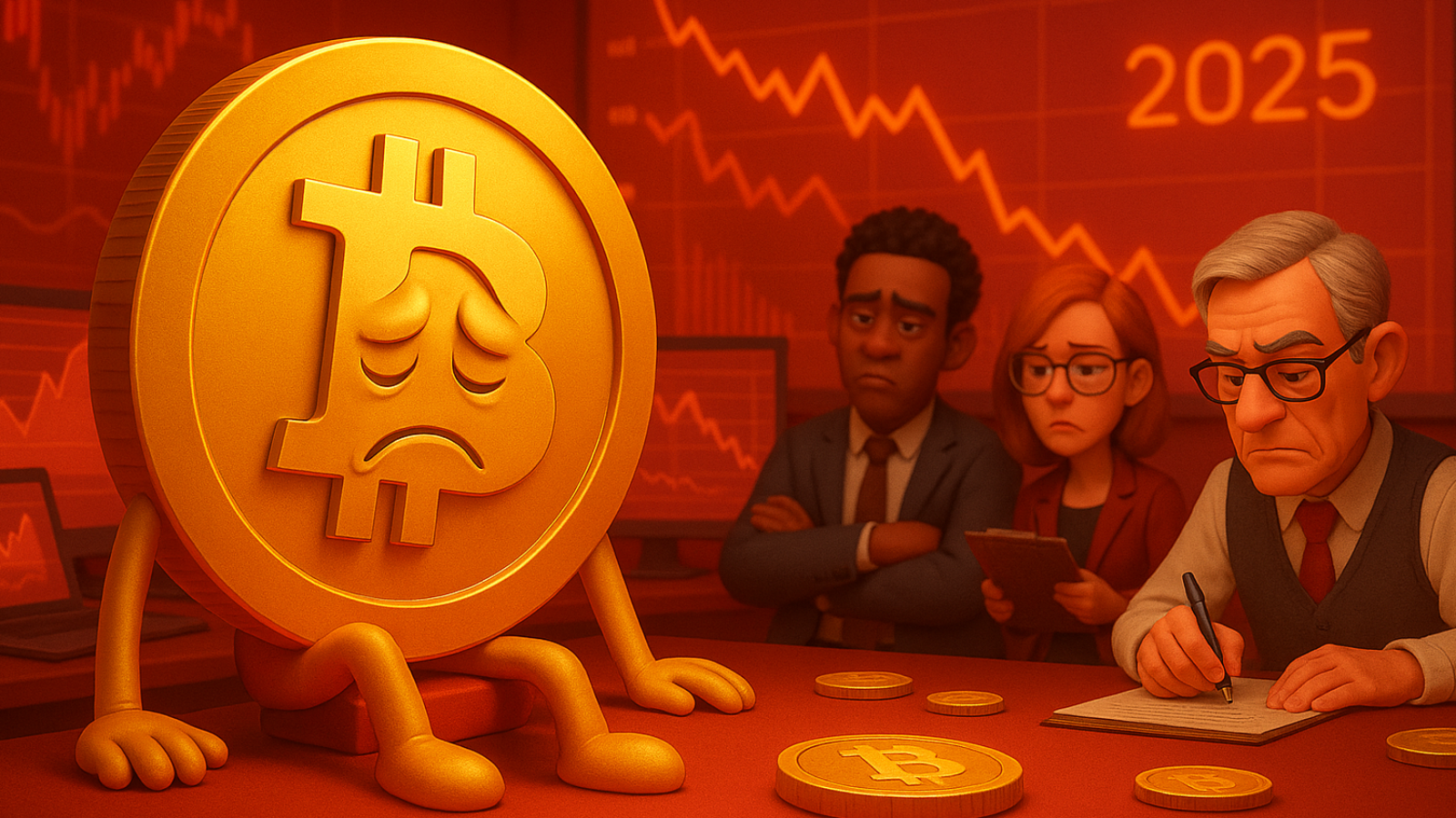 Bitcoin mostra sinais de exaustão e analistas já descartam nova alta em 2025