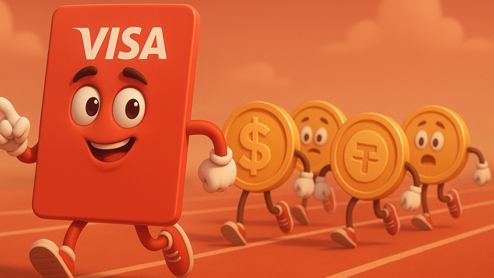 Visa acelera a corrida das stablecoins e sinaliza virada histórica no sistema de pagamentos