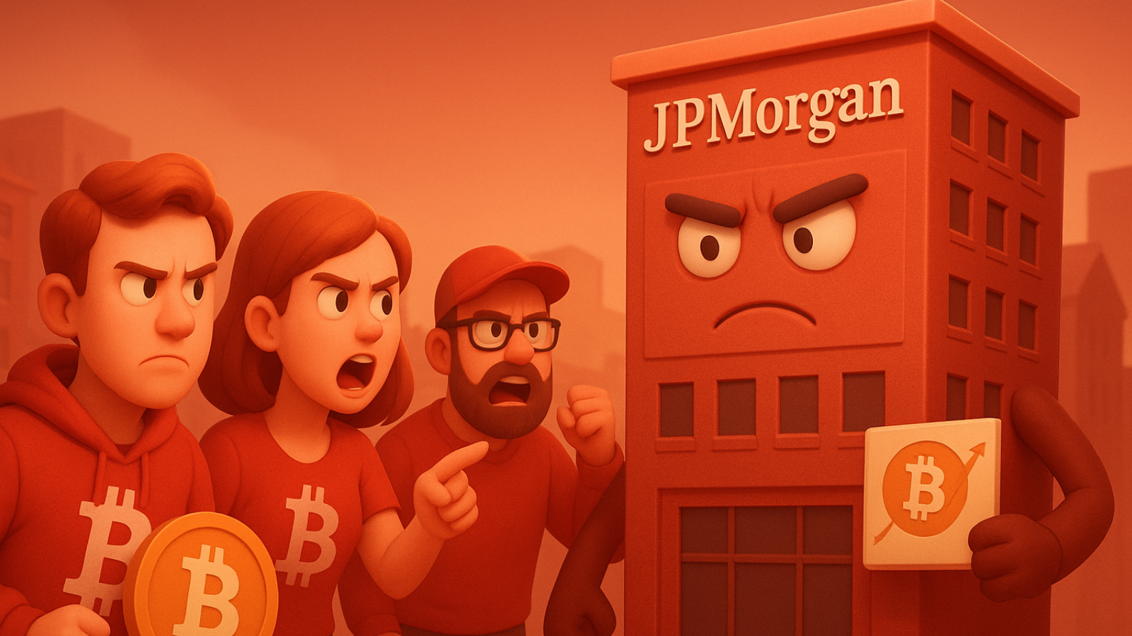Bitcoiners acusam JPMorgan de manipular o mercado com novos produtos ligados ao Bitcoin