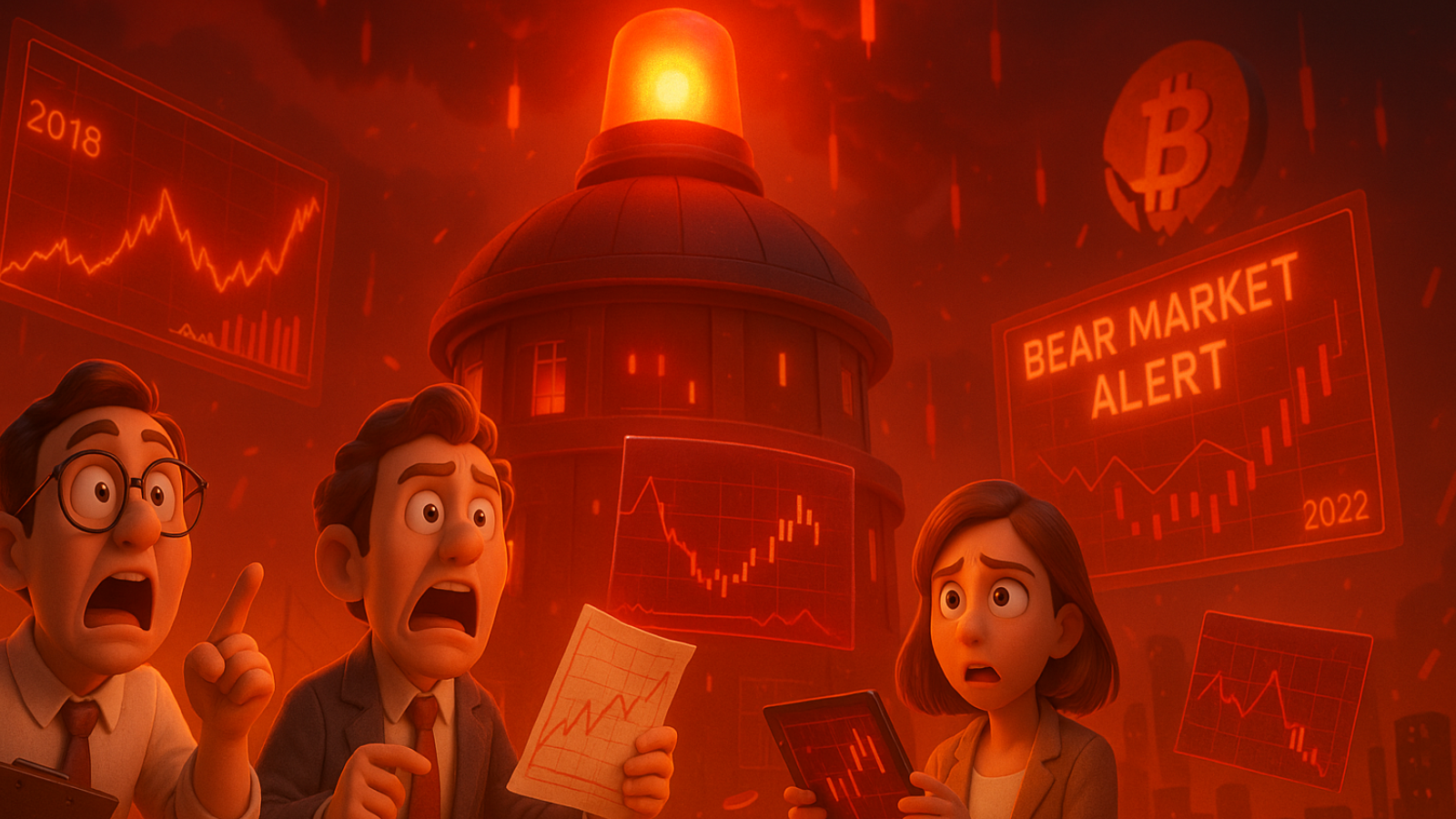 Sinal que previu os bear markets de 2018 e 2022 volta a aparecer — analistas soam o alarme