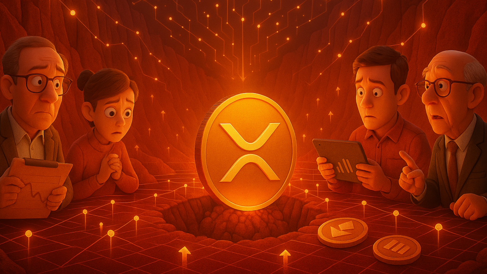 XRP pode ter encontrado fundo: dados on-chain mostram rede ativa mesmo em queda