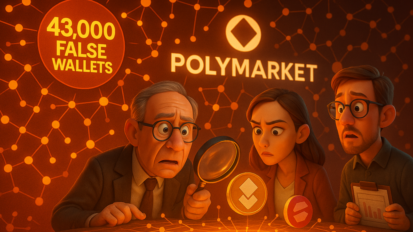Rede com 43 mil carteiras falsas? Universidade expõe esquema milionário dentro da Polymarket
