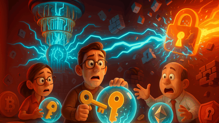 Ataque quântico à vista: por que suas criptos e dados estão em risco agora