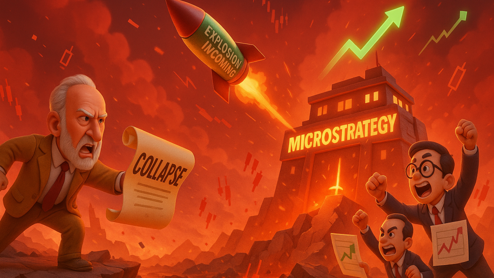 Guerra declarada: Schiff prevê colapso da Strategy, enquanto analistas apostam em alta explosiva!