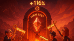 Ethereum pode explodir 116%, mas primeiro enfrenta teste decisivo no mercado
