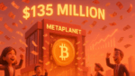 Metaplanet aposta alto: vai levantar US$ 135 milhões para turbinar tesouraria em Bitcoin