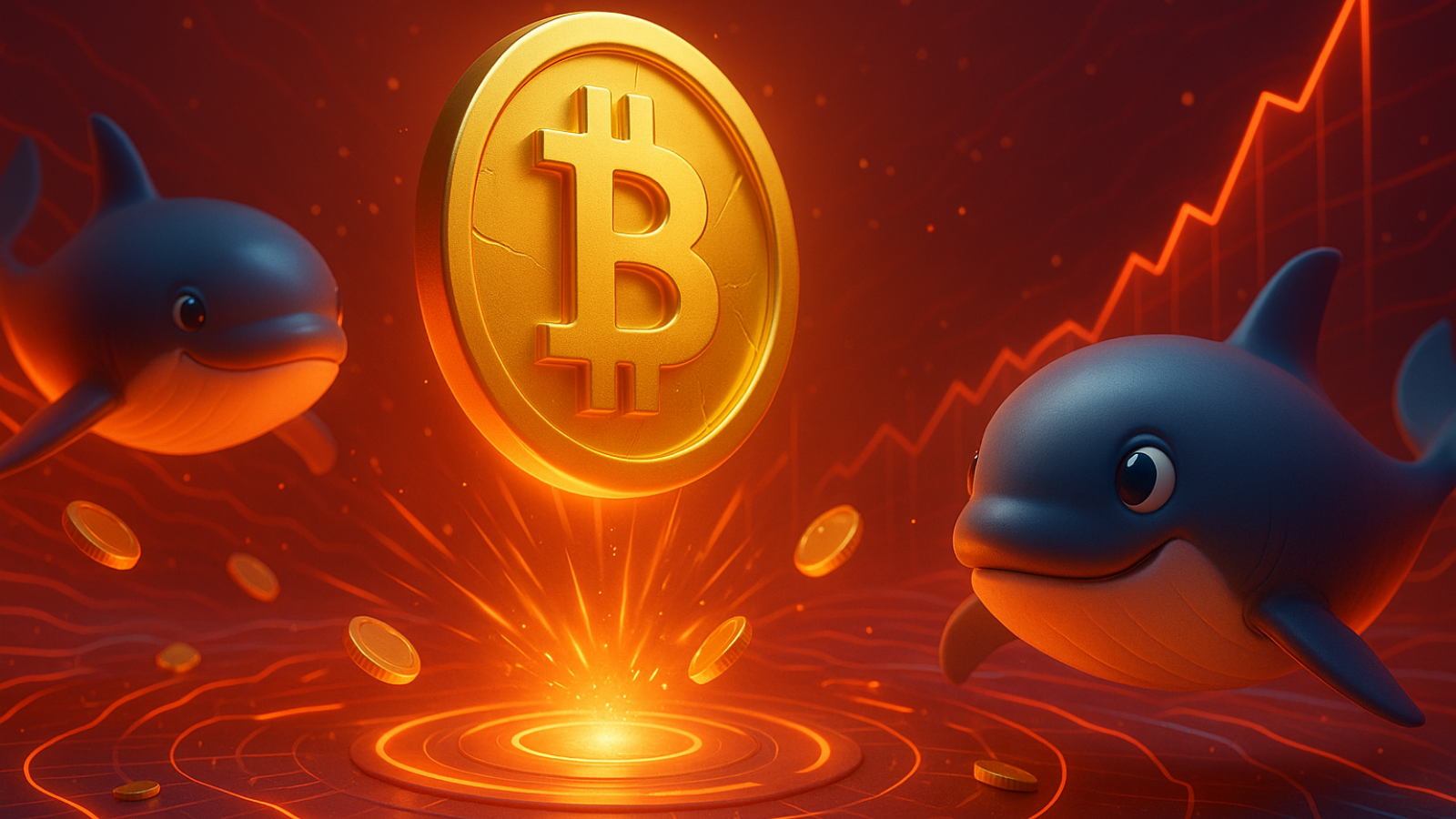Bitcoin cai abaixo de US$ 100 mil e baleias disparam nas compras — O que isso revela