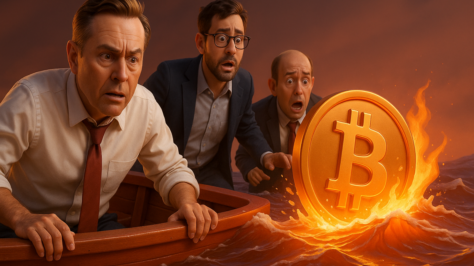 Bitcoin em crise Investidores de longo prazo estão pulando fora