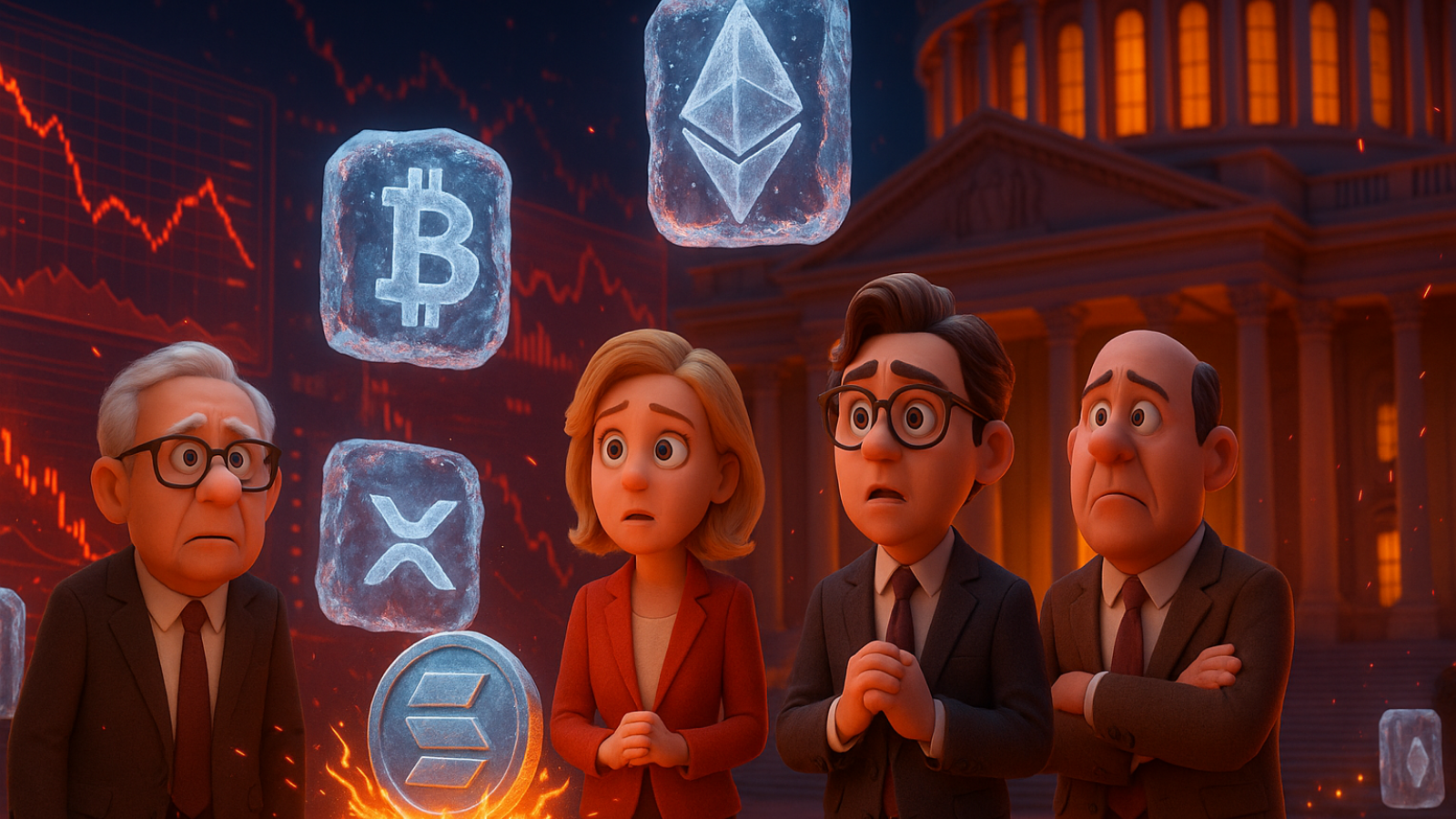 Criptomoedas na berlinda Paralisação do governo congela avanço de projeto crucial no Senado