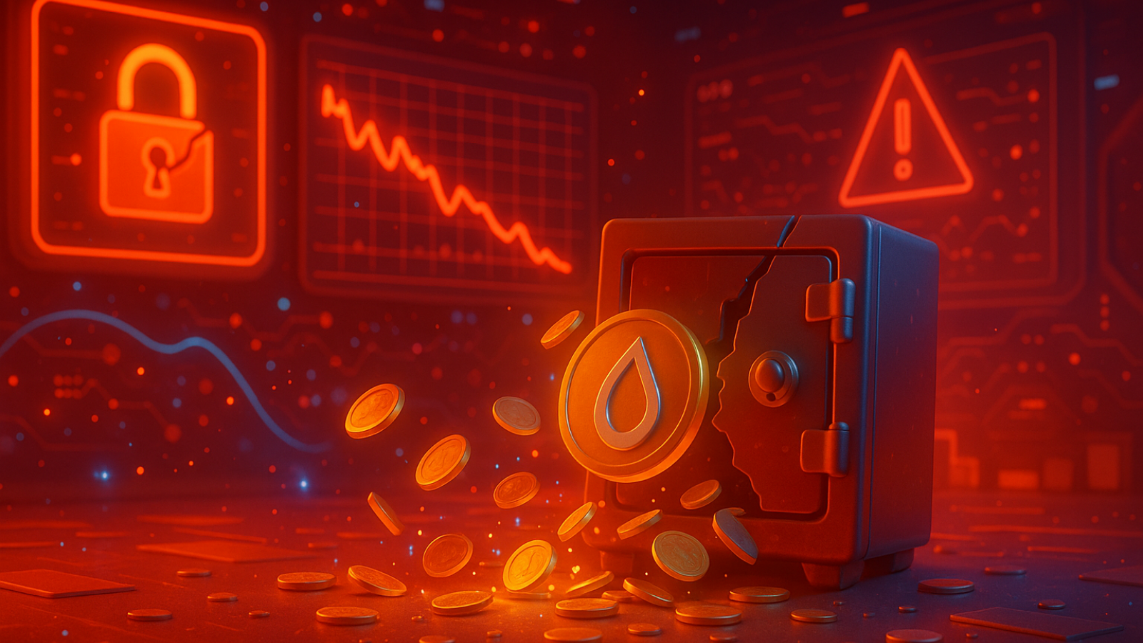 DeFi sofre ataque de US$ 116 milhões e ações da SUI desabam no mercado