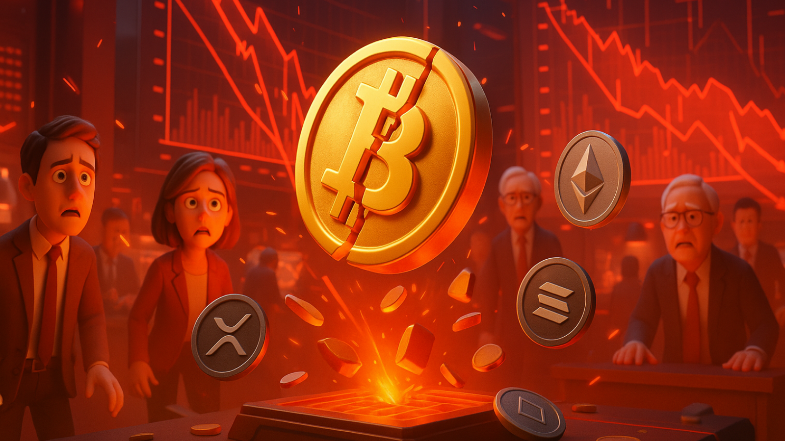 Início turbulento: Bitcoin cai abaixo de US$ 108 mil e derruba criptos em novembro