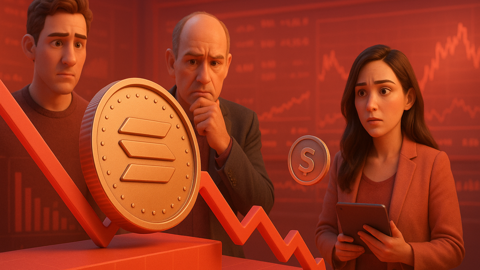 Mesmo com queda de 20%, Solana atrai grandes investidores — oportunidade ou risco