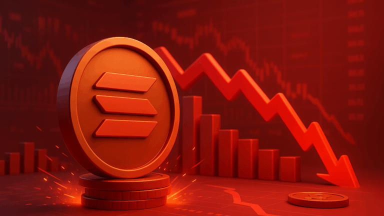 Solana sob risco: Sinais apontam queda abaixo de US$ 120