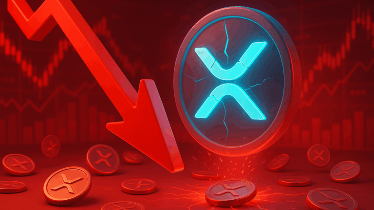 XRP em colapso: o que está por trás da queda de 30% e do baixo volume?