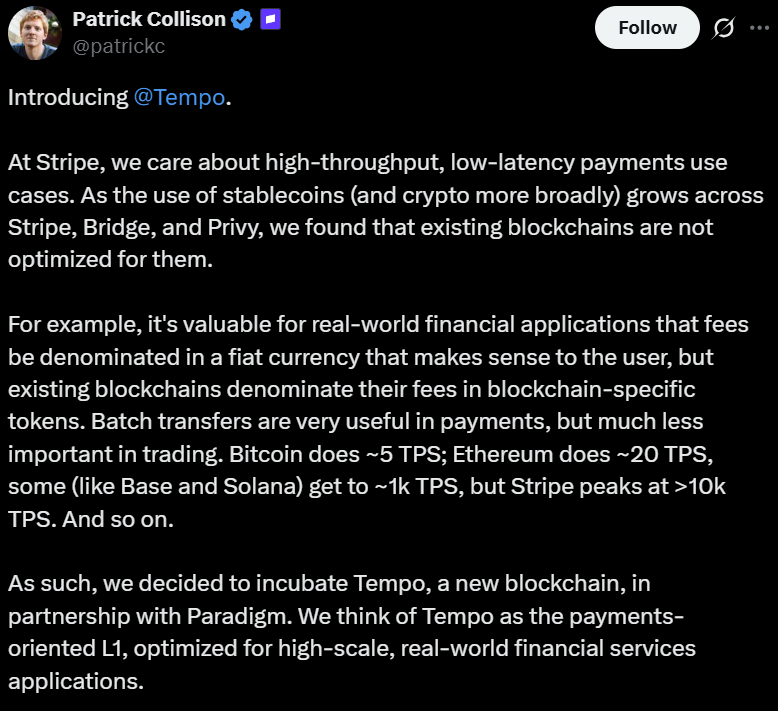 Nova investida da Stripe e Paradigm pode transformar o futuro dos pagamentos em blockchain