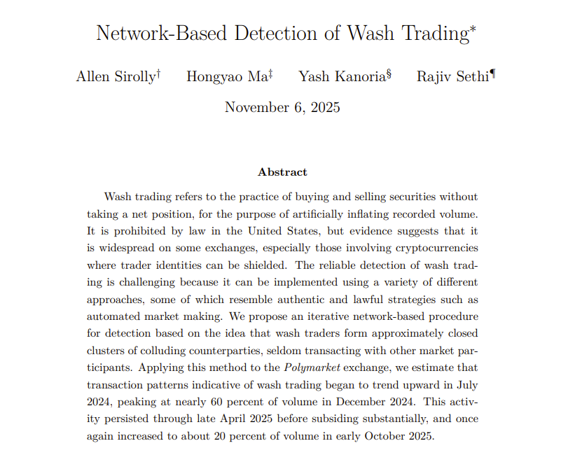 Rede com 43 mil carteiras falsas? Universidade expõe esquema milionário dentro da Polymarket
