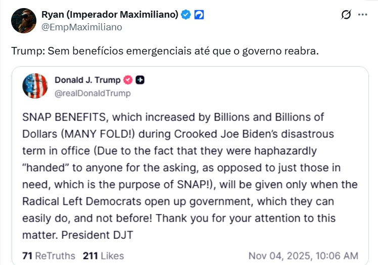 Twitter Ryan (Imperador Maximiliano)