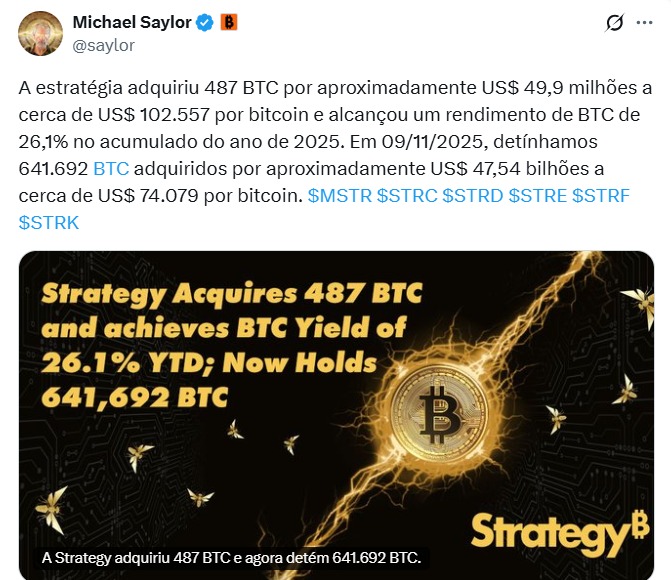 Twitter Michael Saylor