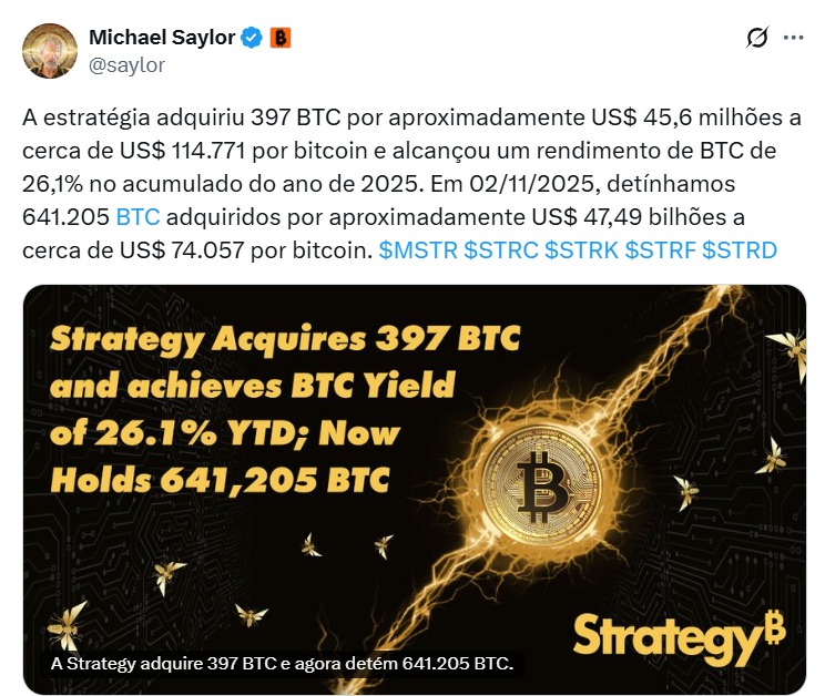 Twitter Michael Saylor