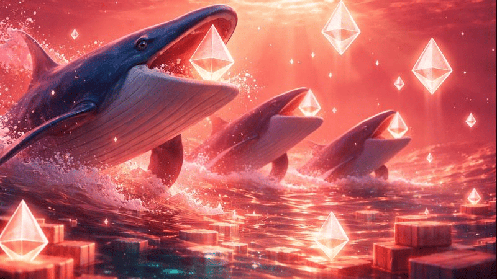 Baleias em ação Ethereum vira alvo de acúmulo intenso por investidores