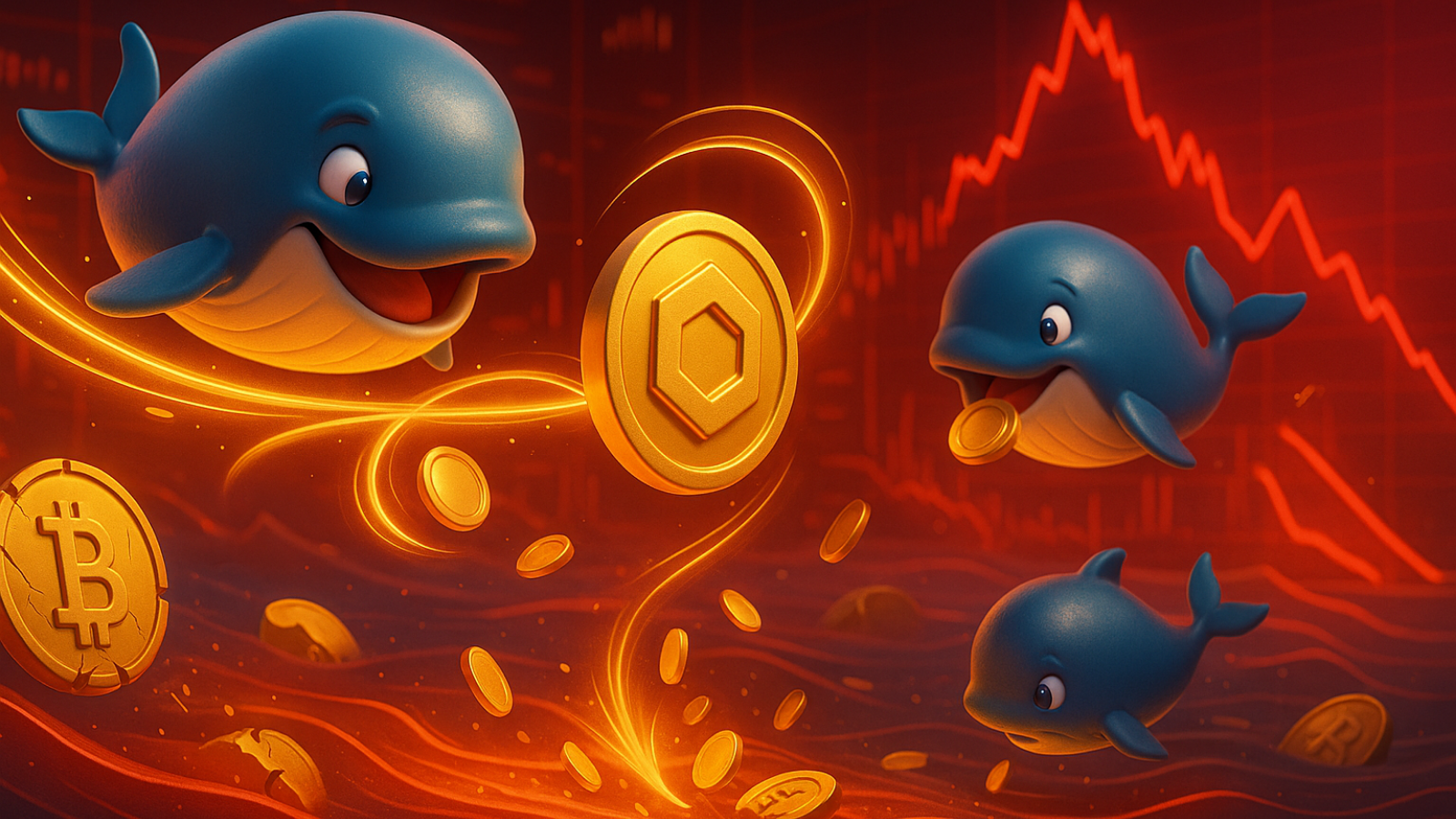 Baleias revelam estratégias Apostas milionárias durante a queda do mercado em dezembro