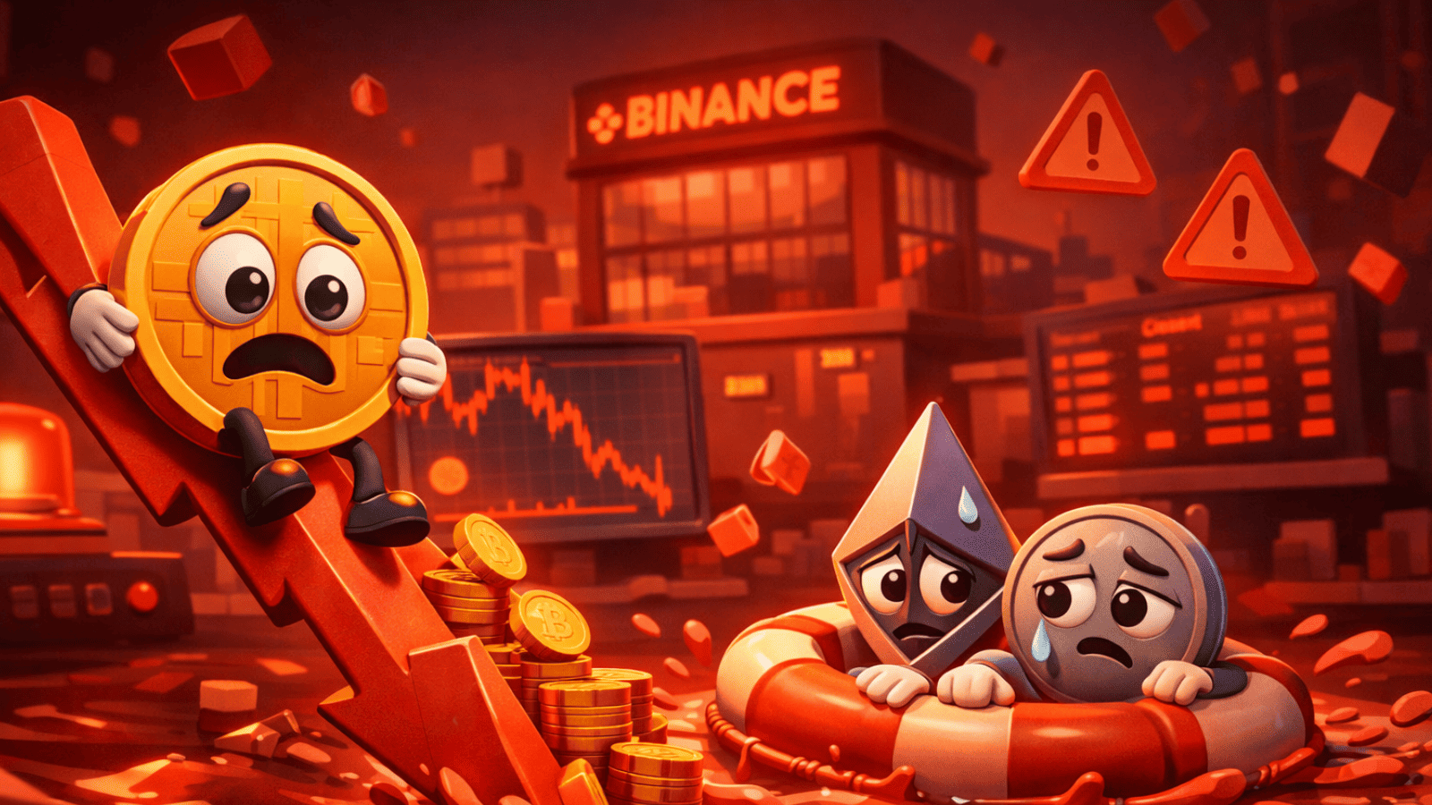 Bitcoin cai para US$ 24 mil na Binance e expõe risco em pares de baixa liquidez