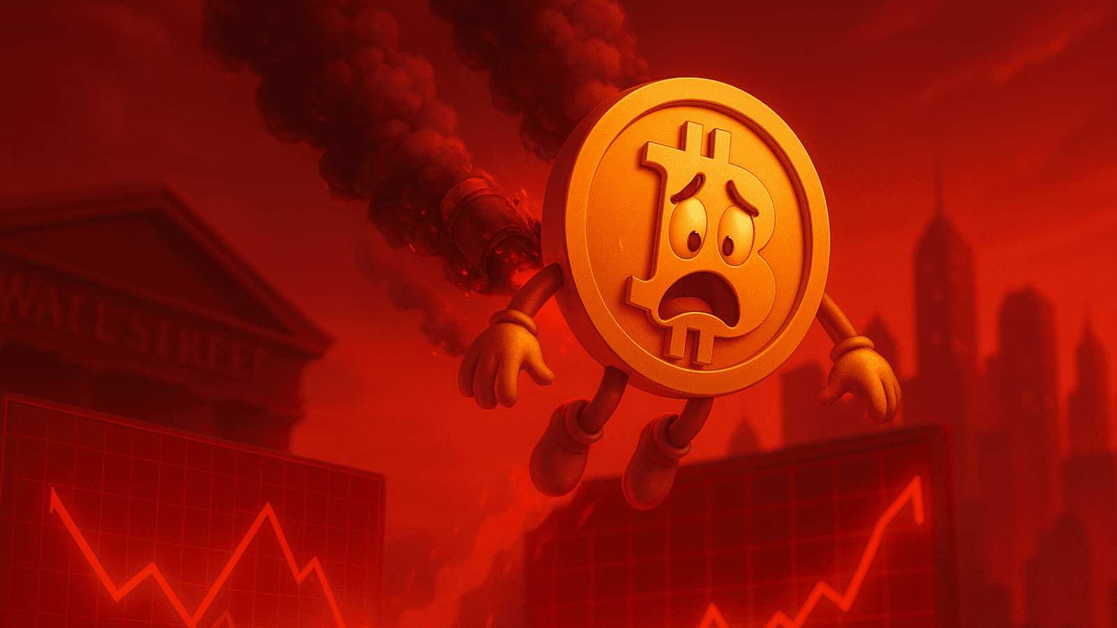 Bitcoin se descola das ações dos EUA: O sinal de uma nova era para o mercado cripto