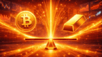 Bitcoin vs ouro Quem lidera no momento decisivo do mercado