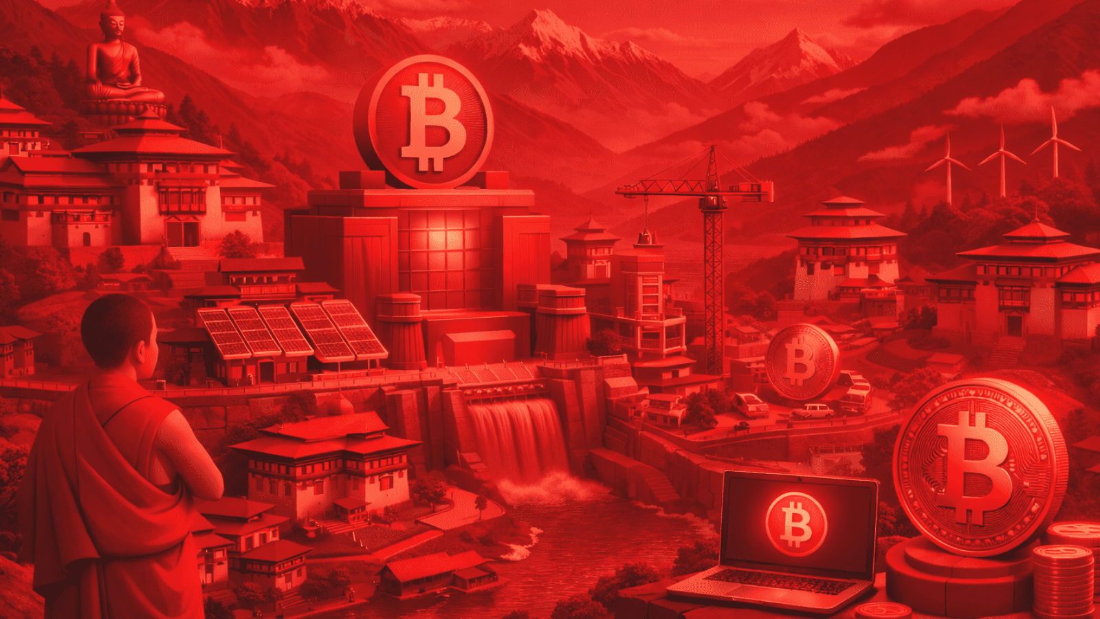 Butão vai construir cidade com Bitcoin e transformar reservas em desenvolvimento real