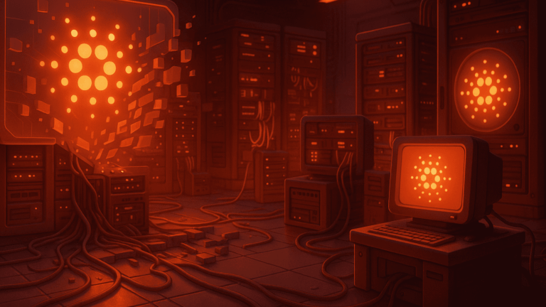 Após erro grave no ledger, Cardano inicia hard fork discreto e reestruturação profunda