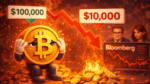 De US$ 100 mil a US$ 10 mil: por que a Bloomberg agora aposta em um colapso do Bitcoin