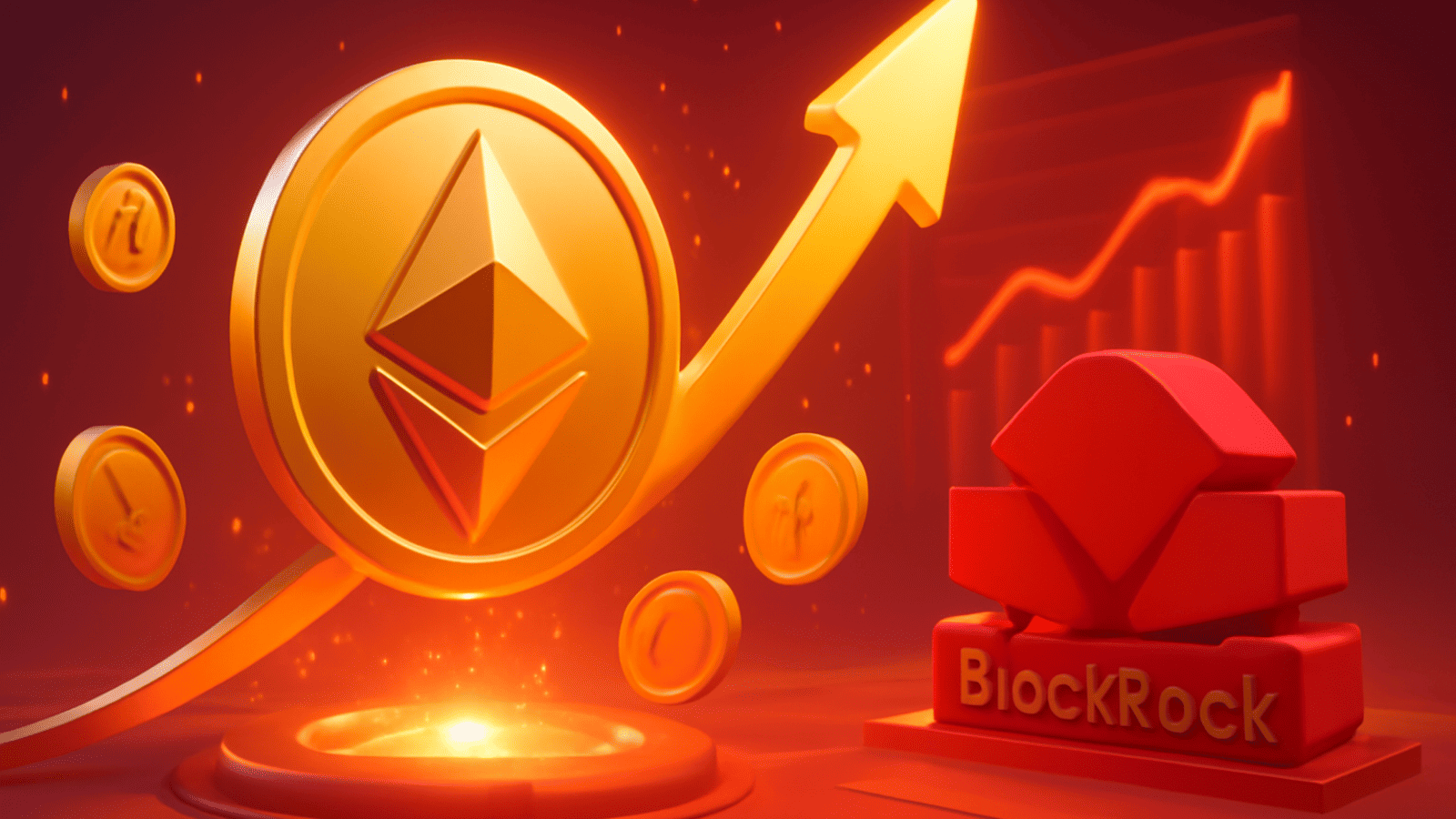 ETF de Ethereum dispara após investimento de $140 milhões da BlackRock