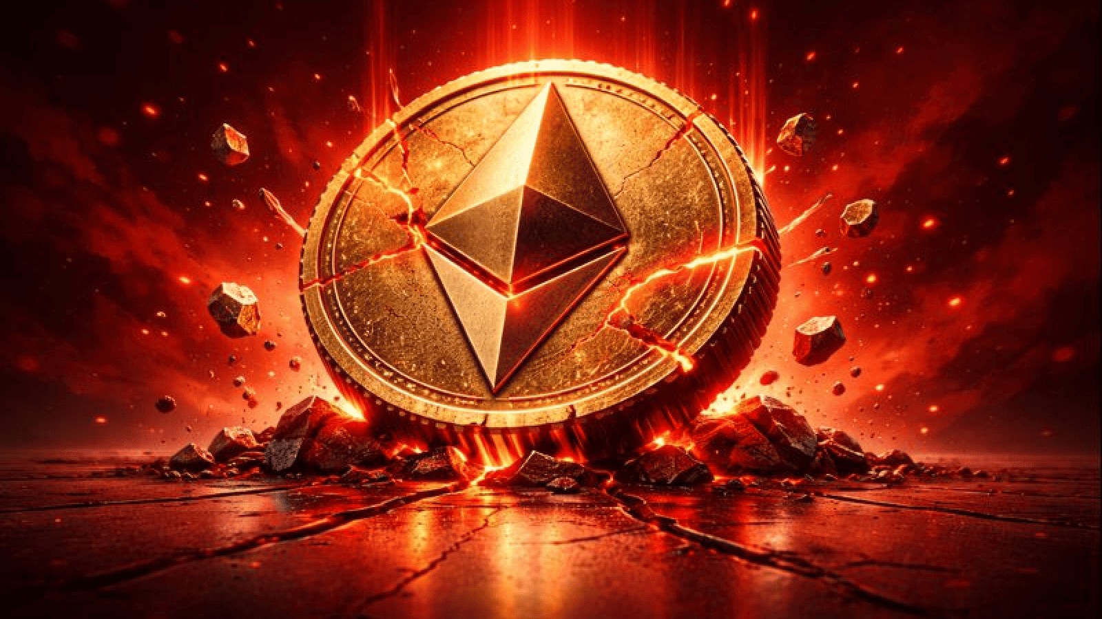 Ethereum sob pressão ETH testa suporte importante em meio à aversão global ao risco