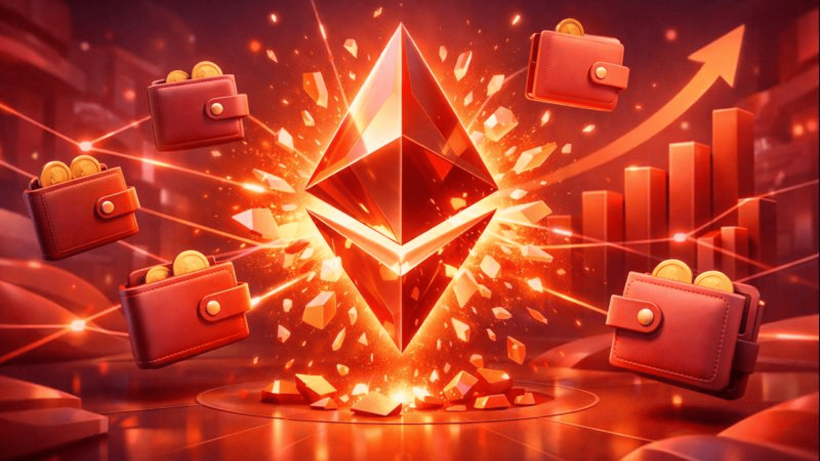 Explosão no Ethereum Novas carteiras disparam e analistas preveem forte alta no ETH