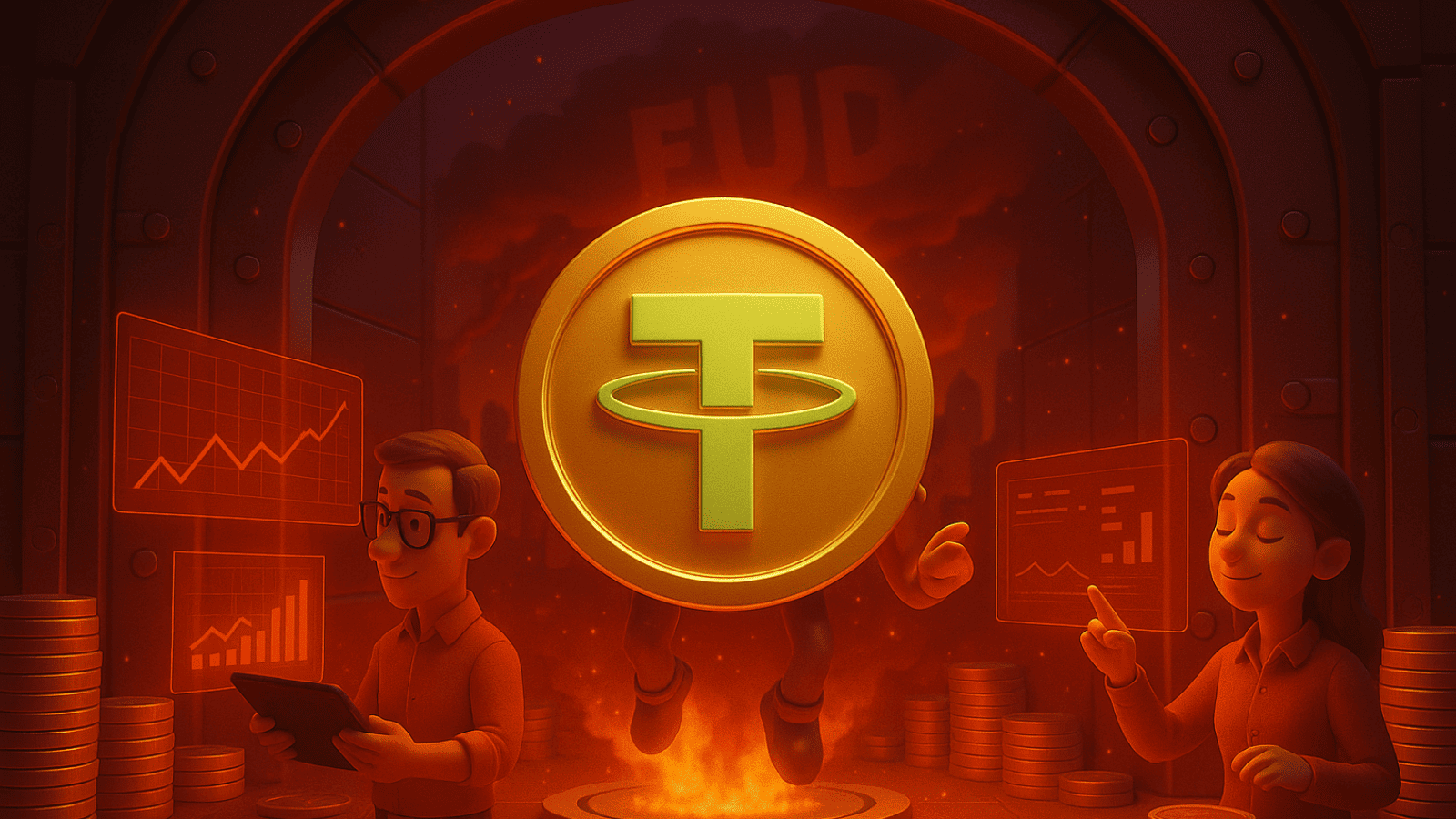 FUD sobre Tether? Especialistas confirmam reservas bilionárias e estabilidade da maior stablecoin