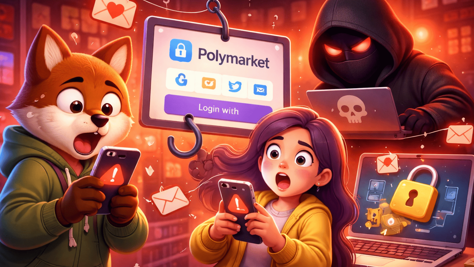 Hack silencioso atinge usuários da Polymarket e reacende alerta sobre autenticação terceirizada