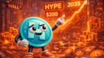 Hyperliquid vira aposta bilionária, Wall Street projeta HYPE a US$ 200