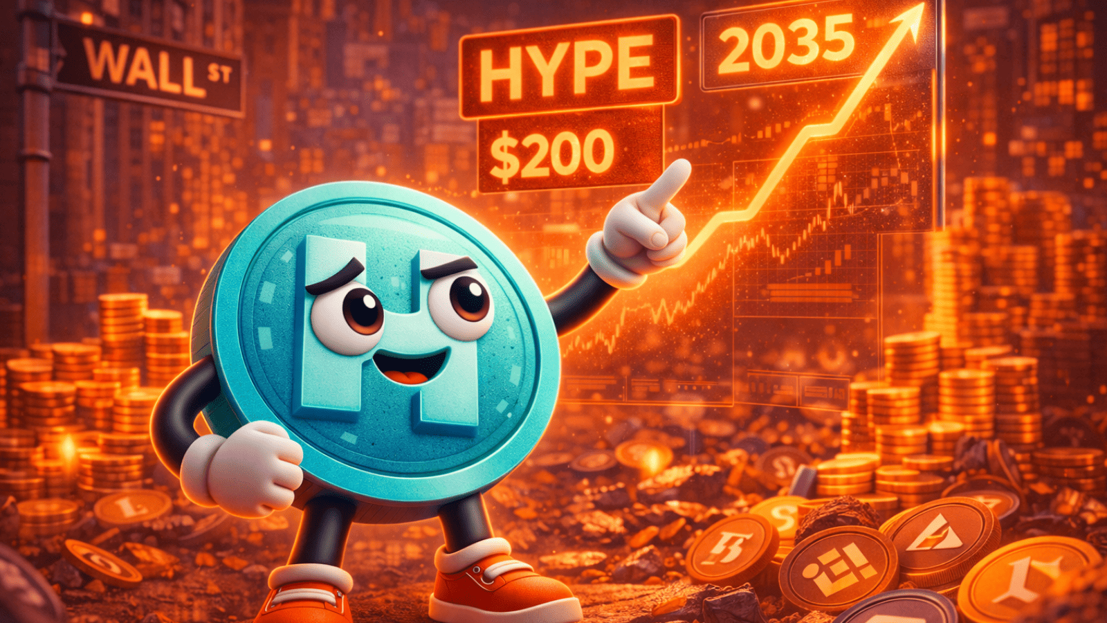 Hyperliquid vira aposta bilionária, Wall Street projeta HYPE a US$ 200