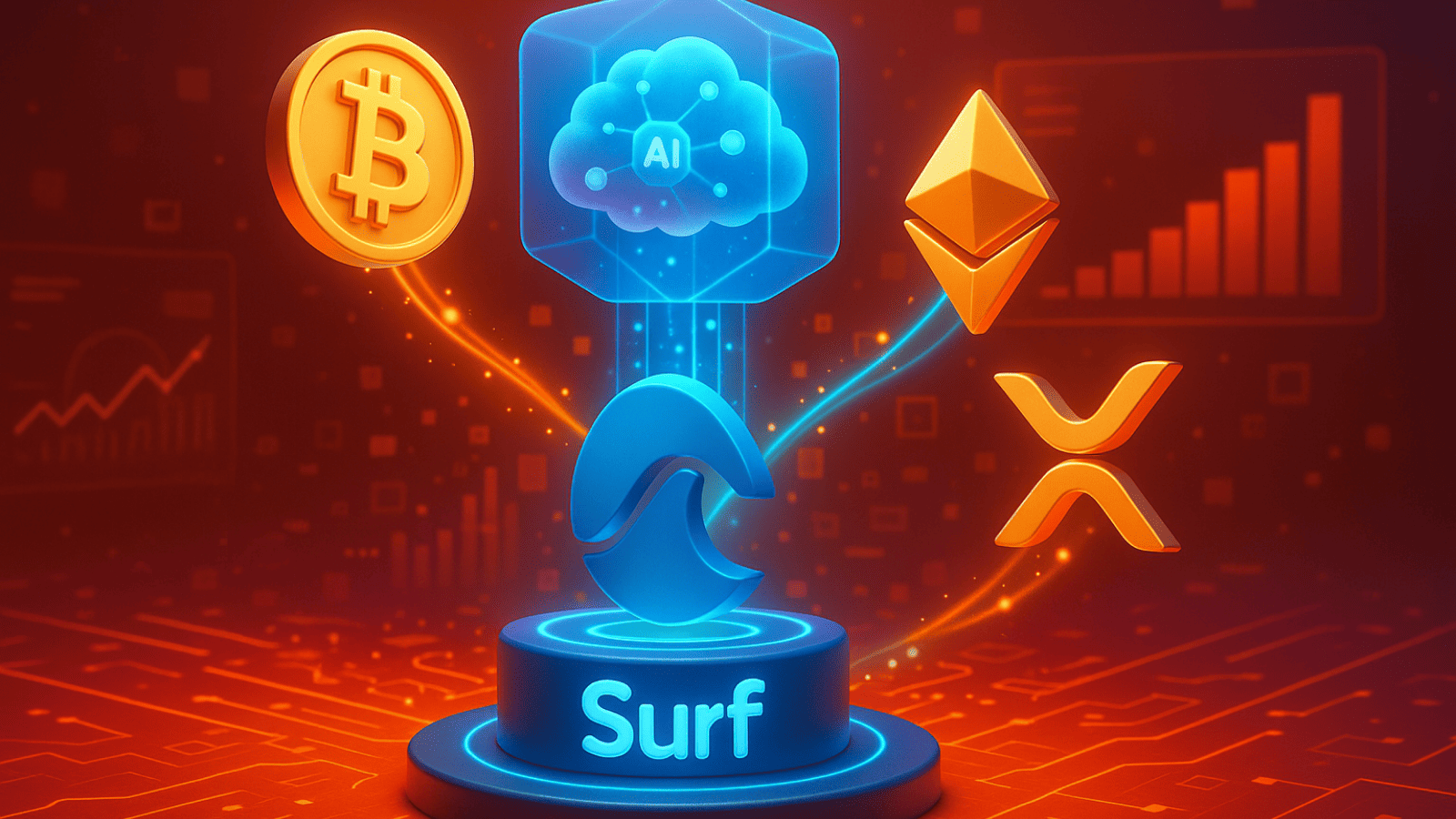 Investimento milionário Surf levanta US$ 15 milhões para criar modelos de IA Nativos de criptomoedas
