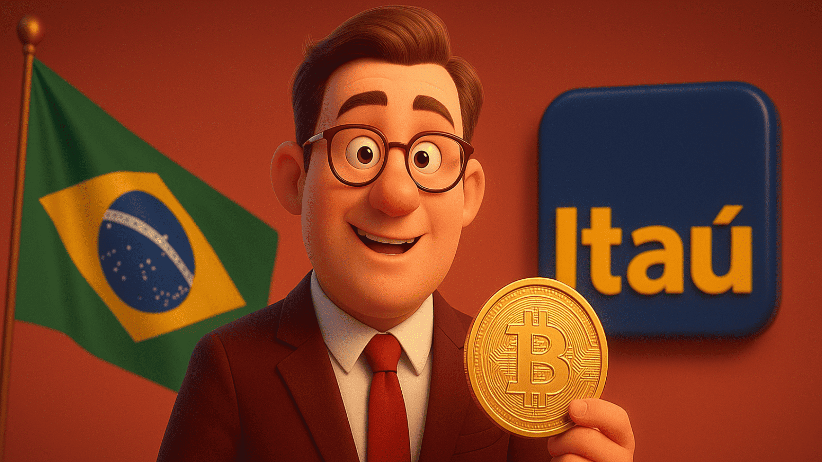 Maior banco privado do Brasil muda o discurso e indica Bitcoin como proteção contra o real