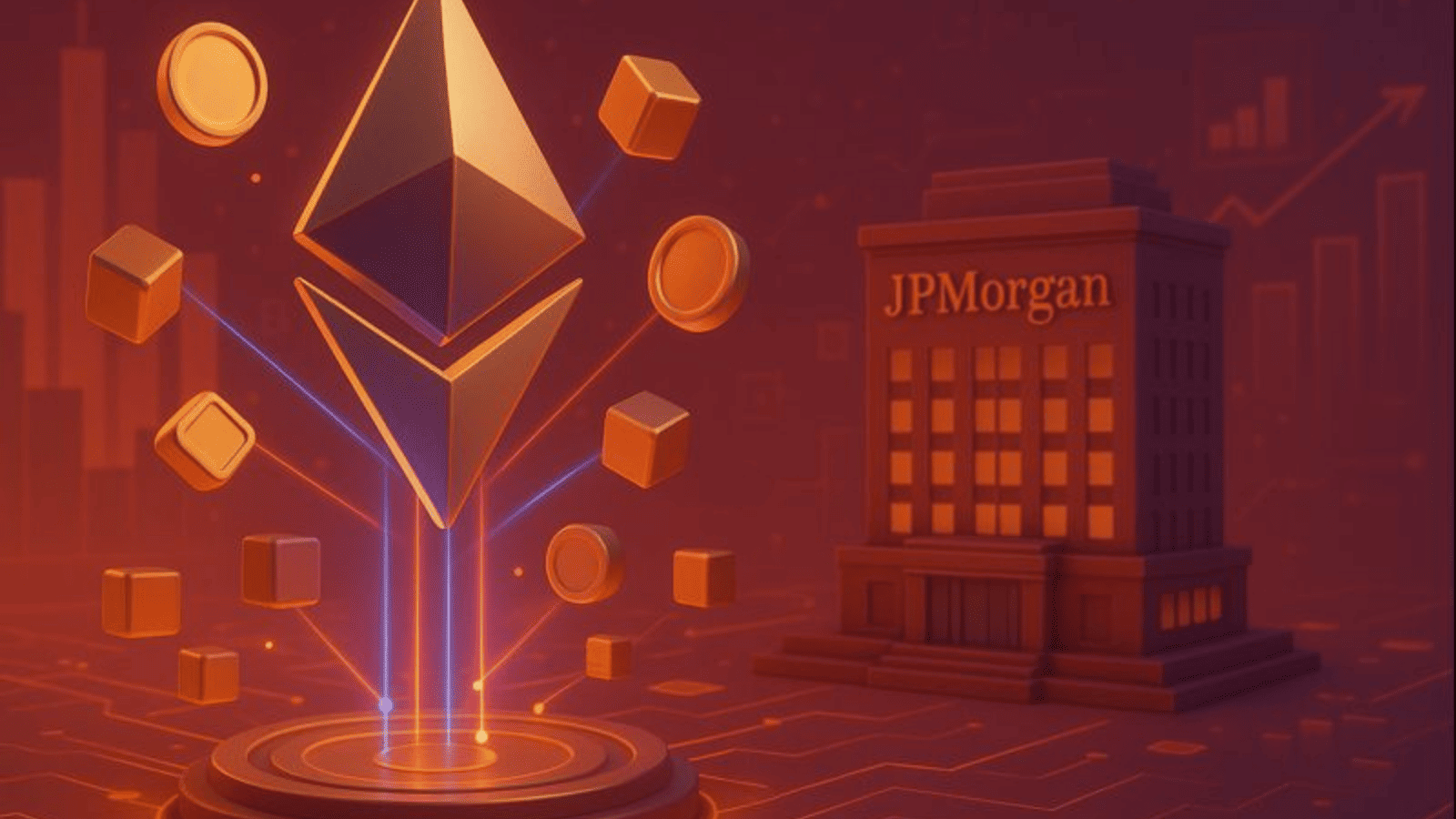 JPMorgan entra de vez no Blockchain com fundo tokenizado na Ethereum