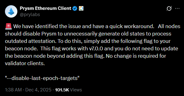 Falha crítica no Ethereum expõe risco que ninguém esperava após o upgrade Fusaka